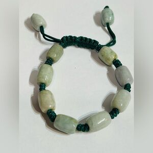 Burmese jade bracelet